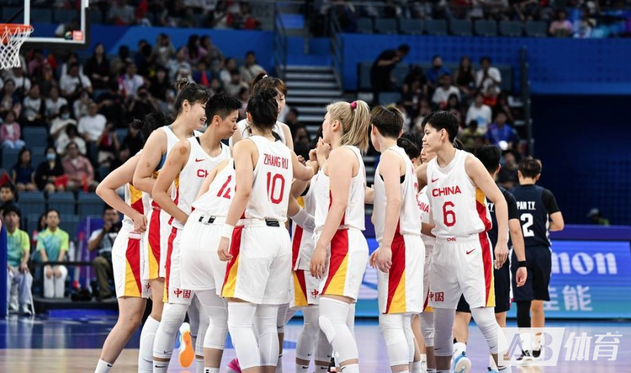 2022杭州亚运会女篮1/4决赛，中国女篮104-60大胜中国台北。